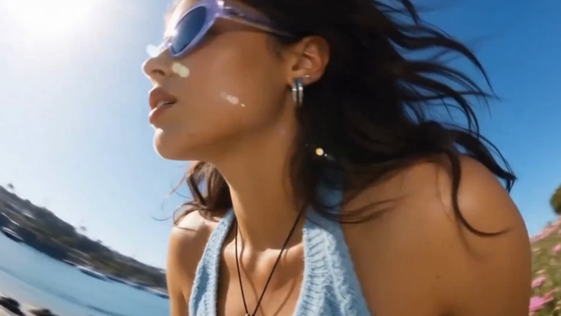 A frame from a compressed MP4 produced by the VidSnappy video compressor